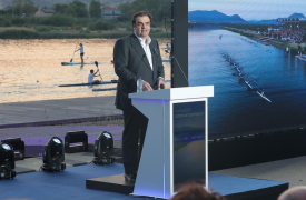 Πιερρακάκης: Νέα εποχή για το Ολυμπιακό Κωπηλατοδρόμιο