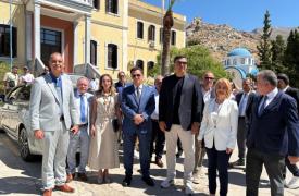 Γεωργιάδης: Εγκαινίασε τα ανακαινισμένα ΤΕΠ στο Γενικό Νοσοκομείο – Κέντρο Υγείας Καλύμνου «Βουβάλειο»