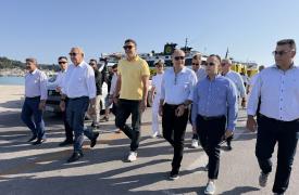 Κικίλιας από Ζάκυνθο: «Υλοποιούνται λιμενικά έργα στο νησί για πρώτη φορά μετά το 1999»
