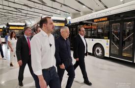 Κώτσηρας: Σε πλήρη εξέλιξη η ανανέωση του στόλου των λεωφορείων - Στην κυκλοφορία 125 νέα ηλεκτρικά