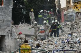 Ουκρανία: Τουλάχιστον 10 νεκροί σε πλήγματα της Ρωσίας στο Κίεβο και στην περιφέρειά του
