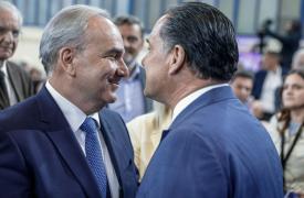 Πτολεμαΐδα: Στην έναρξη εργασιών του θερμοκηπίου υδροπονίας της Wonderplant οι Παπαθανάσης - Γεωργιάδης