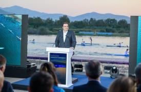 Πιερρακάκης: Νέα εποχή για το Ολυμπιακό Κωπηλατοδρόμιο