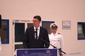 Κικίλιας σε αξιωματικούς Λιμενικού: «Εξαιρετικά υψηλής σημασίας η υπηρεσία σας στην πατρίδα»