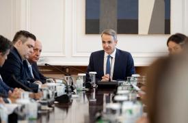 Μητσοτάκης σε Κυβερνητική Επιτροπή Βιομηχανίας: Κεντρική πολιτική προτεραιότητα οι επενδύσεις σε μεταποίηση και βιομηχανία