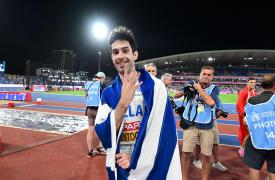 Πρωταθλητής Ευρώπης στο μήκος ο Μίλτος Τεντόγλου - Συγχαρητήρια Μητσοτάκη