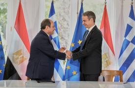 Τηλεφωνική επικοινωνία του Κυρ. Μητσοτάκη με τον Πρόεδρο της Αιγύπτου