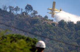 Πυρκαγιά στη Γιαννούλη Σουφλίου - Κινητοποιήθηκαν εναέρια μέσα