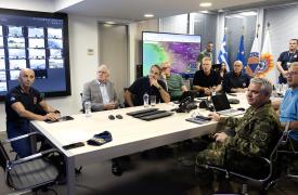 Μητσοτάκης: Μετέβη εκ νέου στο Συντονιστικό Κέντρο