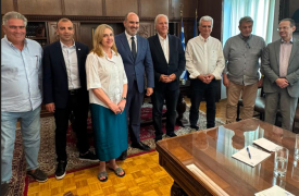 Τι συζήτησαν ο Δημήτρης Μαρκόπουλος και η αντιπροσωπεία του Εμπορικού Συλλόγου Αθηνών