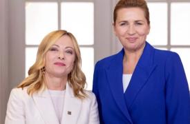 Μελόνι-Φρεντέρικσεν: «Όχι στην ανεξέλεγκτη μετανάστευση» -Σε κοινή δήλωση ζητούν κέντρα επαναπατρισμού σε τρίτες χώρες