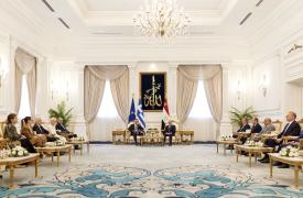 Aλ Σίσι: Ορόσημο η ηλεκτρική διασύνδεση Αιγύπτου - Ελλάδας