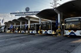 Στους δρόμους τα 50 νέα ηλεκτρικά λεωφορεία του ΟΑΣΘ