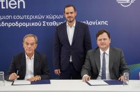 Metlen: Υπογραφή σύμβασης δωρεάς για την ανακαίνιση του Νέου Σιδηροδρομικού Σταθμού Θεσσαλονίκης