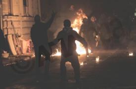 Επεισόδια τα ξημερώματα έξω από το Πολυτεχνείο στην Πατησίων
