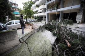 Προβλήματα απ' την κακοκαιρία σε Πελοπόννησο, Δυτική και Στερεά Ελλάδα