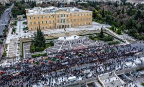 Ολοκληρώθηκε το αγροτικό συλλαλητήριο στο Σύνταγμα