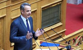 Μητσοτάκης στη Βουλή: Η Ελλάδα είναι παρούσα με ισχύ όπου την καλεί το εθνικό καθήκον