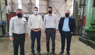 Στις εγκαταστάσεις της Gizelis Robotics ο Υφυπουργός Ανάπτυξης και Επενδύσεων κ. Χρίστος Δήμας