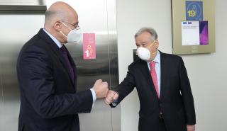 Κυπριακό: Ο Ν. Δένδιας «δείχνει» τους Τούρκους για το αδιέξοδο της Γενεύης