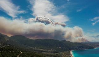 AtmoHub: Ποιες περιοχές θα επηρεαστούν από τον καπνό των πυρκαγιών