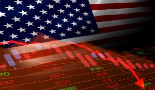 «Μαύρη Τετάρτη» στην Wall Street: Σχεδόν 1.200 μονάδες έχασε ο Dow Jones, στο -4,7% ο Nasdaq