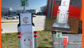 Διευρύνεται το δίκτυο φορτιστών Chargespot από την WATT+VOLT