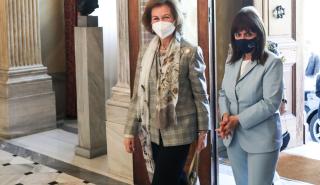 Πανδημία και περιβάλλον στη συζήτηση Κ. Σακελλαροπούλου και Βασίλισσας Σοφίας