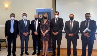 Επίσκεψη του ΓΓ Διεθνών Οικονομικών Σχέσεων και Εξωστρέφειας του ΥΠΕΞ στον ΟΛΘ