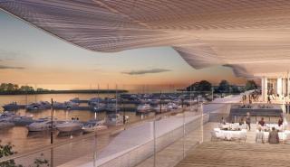 Η Lamda Development παρουσίασε το παράκτιο μέτωπο του Ελληνικού και τα αρχιτεκτονικά σχέδια της Marina Galleria! (vid)