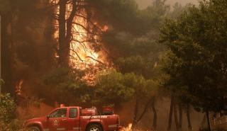 Πολύ υψηλός κίνδυνος πυρκαγιάς αύριο για 8 περιφέρειες της χώρας