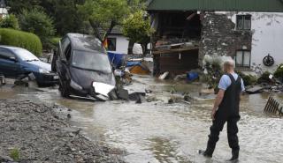 Γερμανία: Σταϊνμάιερ και Μέρκελ στις πλημμυρόπληκτες περιοχές