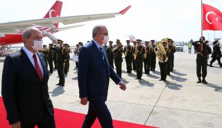 Ερντογάν από κατεχόμενα: «Υποστηρίζουμε πλήρως τις προτάσεις που κατέθεσε ο Τατάρ στη Γενεύη»