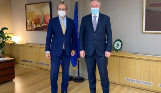 Εργασία, ασφάλιση και κατάρτιση στην ατζέντα της συνάντησης Κ. Χατζηδάκη και του ΓΓ του ΟΟΣΑ