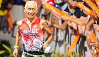 Τριαθλητής ετών 88 (!), παίρνει... μαθήματα από τους Ολυμπιακούς Αγώνες