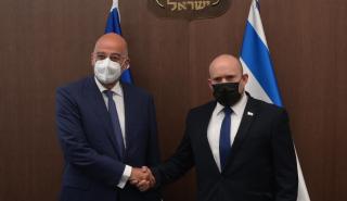 Συνάντηση Δένδια με τον πρωθυπουργό του Ισραήλ - Τι συζητήθηκε