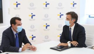 Επισκέψεις του Θ. Πλεύρη στον ΕΟΠΥΥ και στον ΕΟΔΥ
