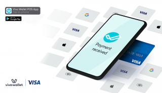 Το Viva Wallet POS app μετατρέπει οποιοδήποτε Android κινητό σε τερματικό αποδοχής καρτών