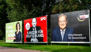 Γερμανία: Ολοκληρώθηκαν οι συνομιλίες CDU/CSU - Πρασίνων - Συνεδριάσεις για τη συνέχεια των επαφών