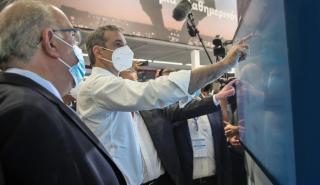 Στο περίπτερο του ΕΒΕΑ ο πρωθυπουργός