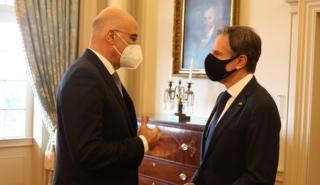 Σε εξαιρετικό κλίμα ξεκίνησε η διμερής συνεργασία Δένδια - Μπλίνκεν