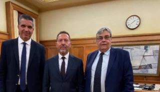 Συνάντηση Γ. Στουρνάρα με το προεδρείο του Συλλόγου Προσωπικού της Alpha Bank