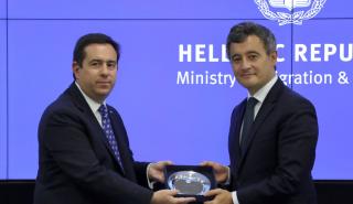 Μηταράκης - Νταρμανέν: Συνάντηση για τη διαχείριση του μεταναστευτικού στην Ευρώπη