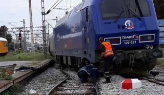 ΟΣΕ: Αποκαταστάθηκε η κυκλοφορία μετά τον εκτροχιασμό αμαξοστοιχίας στη Λάρισα