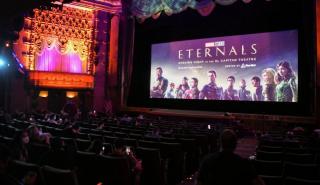 Eternals: «Πρεμιέρα» 160 εκατ. δολαρίων στο box office για τη νέα ταινία της Marvel