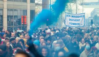 Βέλγιο: Επεισόδια σε διαδήλωση κατά των μέτρων για την πανδημία στις Βρυξέλλες