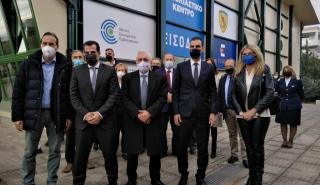 Εγκαίνια νέου mega Εμβολιαστικού Κέντρου στη Γλυφάδα