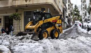 Ολοκληρώθηκε ο εκχιονισμός των δρόμων του Δήμου Αθηναίων