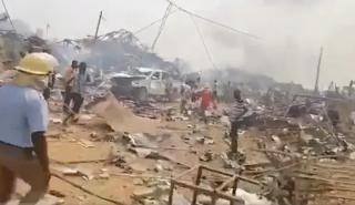 Γκάνα: Τουλάχιστον 17 νεκροί και 59 τραυματίες μετά από τροχαίο με φορτηγό που μετέφερε εκρηκτικά για χρυσωρυχείο