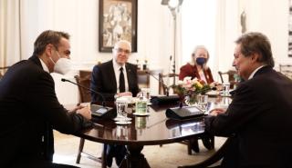 Τις δυνατότητες επενδύσεων στην χώρα παρουσίασε ο K. Μητσοτάκης στον Σαουδάραβα K. Juffali